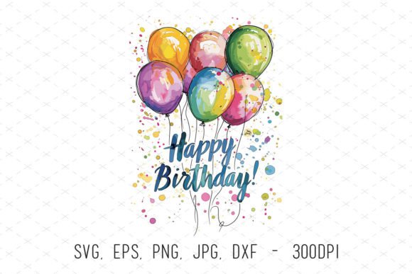 Elevate Designs with Birthday Balloon Clipart