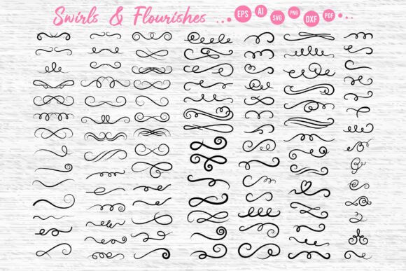 Elevating Visual Identity: The Strategic Role of Swirls and Flourishes Clipart in Modern Design
