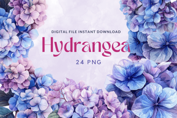 Hydrangea Watercolor Sublimation Guide