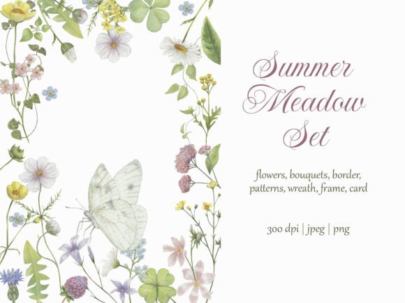 Watercolor Summer Meadow Bundle: A Practical Guide for Creators